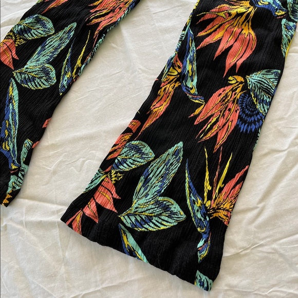 Volcom black tropical print pants - Picture 5 of 6